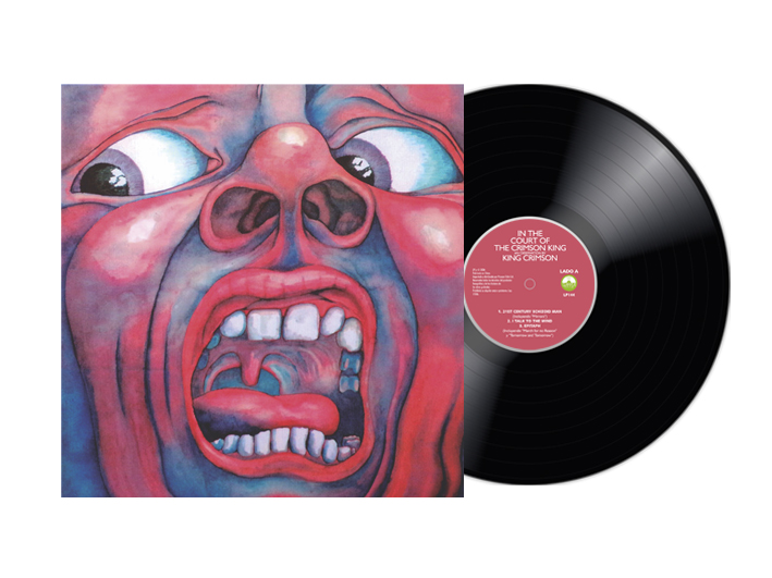 LP144 KING CRIMSON blanco